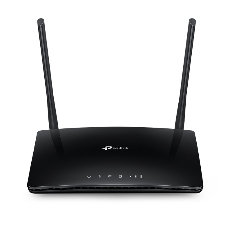 ROUTER TP-LINK wireless. 4G LTE (desktop),  300Mbps, 3 porturi 10/100Mbps + 1 WAN/LAN, "TL-MR6400" (timbru verde 0.8 lei)