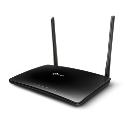 ROUTER TP-LINK wireless. 4G LTE (desktop),  300Mbps, 3 porturi 10/100Mbps + 1 WAN/LAN, "TL-MR6400" (timbru verde 0.8 lei)