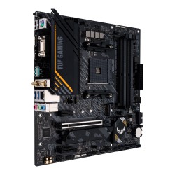PLACA de BAZA Asus "TUF B550M-E", skt AM4, ATX, AMD B550, 4 x DDR4, max. 128 GB, 4 x SATA, 2 x M.2, 7.1, "TUF B550M-E"
