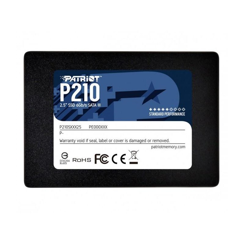 SSD PATRIOT P210, 256GB, 2.5 inch, S-ATA 3, 3D TLC Nand, R/W: 500/400 MB/s, "P210S256G25"