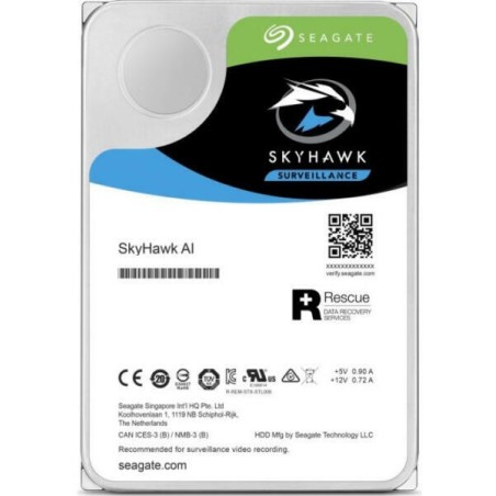 HDD SEAGATE 8TB, SkyHawk, 7.200 rpm, buffer 256 MB, pt supraveghere, "ST8000VE001"