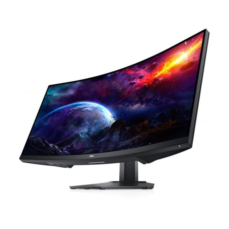 MONITOR Dell 34 inch, Gaming, VA, UWQHD (3440 x 1440), Ultra Wide | curbat, 400 cd/mp, 1 ms, HDMI x 2 | DisplayPort, "S3422DWG" 
