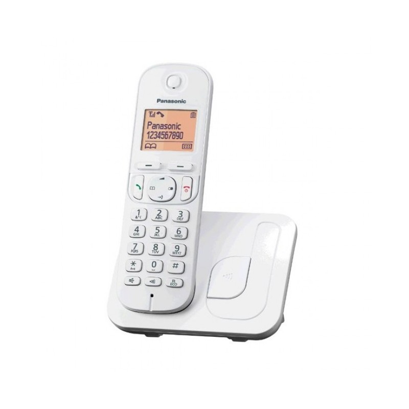 Telefon DECT, alb, KX-TGC210FXW, Panasonic, "KX-TGC210FXW" (timbru verde 0.8 lei)