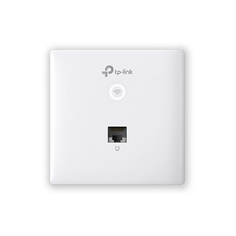 ACCESS POINT TP-LINK wall-plate, wireless 1200Mbps, 2 x Gigabit port, 2 antene interne, alimentare PoE, montare in perete "EAP23