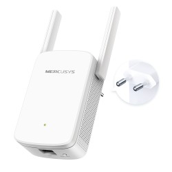 RANGE EXTENDER MERCUSYS wireless  AC1200Mbps, 1 x 10/100Mbps RJ45, 2 ant ext, dual band 2.4Ghz si 5Ghz, "ME30" (timbru verde 2 l