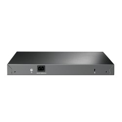 Switch TP-Link cu management L2, 24 Porturi Gigabit POE+, 4× Gigabit SFP Slots, 1× RJ45 Console Port, 1× Micro-USB Console Port 
