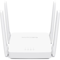 ROUTER MERCUSYS wireless 1200Mbps, 2 porturi LAN 10/100 Mbps, 1 x WAN 10/100 Mbps, 4 x antene externe, Dual Band AC1200 "AC10" (