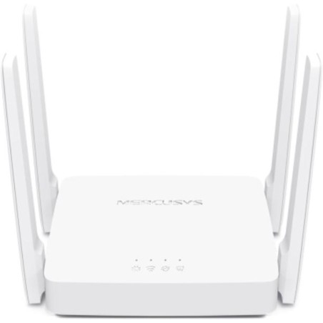 ROUTER MERCUSYS wireless 1200Mbps, 2 porturi LAN 10/100 Mbps, 1 x WAN 10/100 Mbps, 4 x antene externe, Dual Band AC1200 "AC10" (