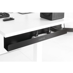 ORGANIZATOR cabluri LOGILINK, pentru gestionare cabluri, din otel, black, "KAB0070"