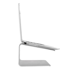 SUPORT de birou LOGILINK pt. notebook, rotatie 360gradei, design ventilat, suporta dimensiuni 11-17"l, aluminiu, gri, "AA0104"