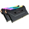 Memorie DDR Corsair DDR4 32 GB, frecventa 3600 MHz, 16 GB x 2 module, radiator, iluminare RGB, "CMW32GX4M2D3600C18"