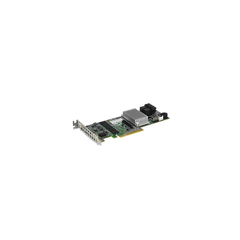 CONTROLLER RAID SUPERMICRO, port SAS intern x 8, 12Gb/s,  PCIe , "AOC-S3108L-H8IR-16DD"