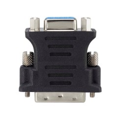 ADAPTOR video SPACER, DVI-I DL (T) la VGA (M), negru, "SPA-DVI-VGA" (timbru verde 0.08 lei)