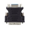 ADAPTOR video SPACER, DVI-I DL (T) la VGA (M), negru, "SPA-DVI-VGA" (timbru verde 0.08 lei)