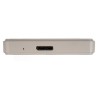 RACK extern SPACER, pt HDD/SSD, 2.5 inch, S-ATA, interfata PC USB 3.0, Husa piele sintetitca, plastic, Alb, "SPR-25612W" (timbru