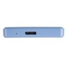 RACK extern SPACER, pt HDD/SSD, 2.5 inch, S-ATA, interfata PC USB 3.0, Husa piele sintetitca, plastic, Bleu, "SPR-25612BL" (timb