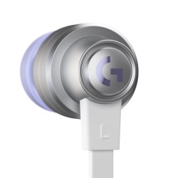 LOGITECH G333 Gaming Earphones - WHITE - 3.5 MM - EMEA, "981-000930" (timbru verde 0.8 lei)