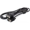CABLU video SPACER, VGA (T) la VGA (T), 1.8m, cupru, ecranat, negru, "SPC-VGA-6" (timbru verde 0.8 lei)