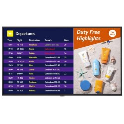 MONITOR LG - signage 49 inch, signage, IPS, 4K UHD (3840 x 2160), Wide, 700 cd/mp, 8 ms, HDMI x 3 | DisplayPort | DVI-D, "49UH7F