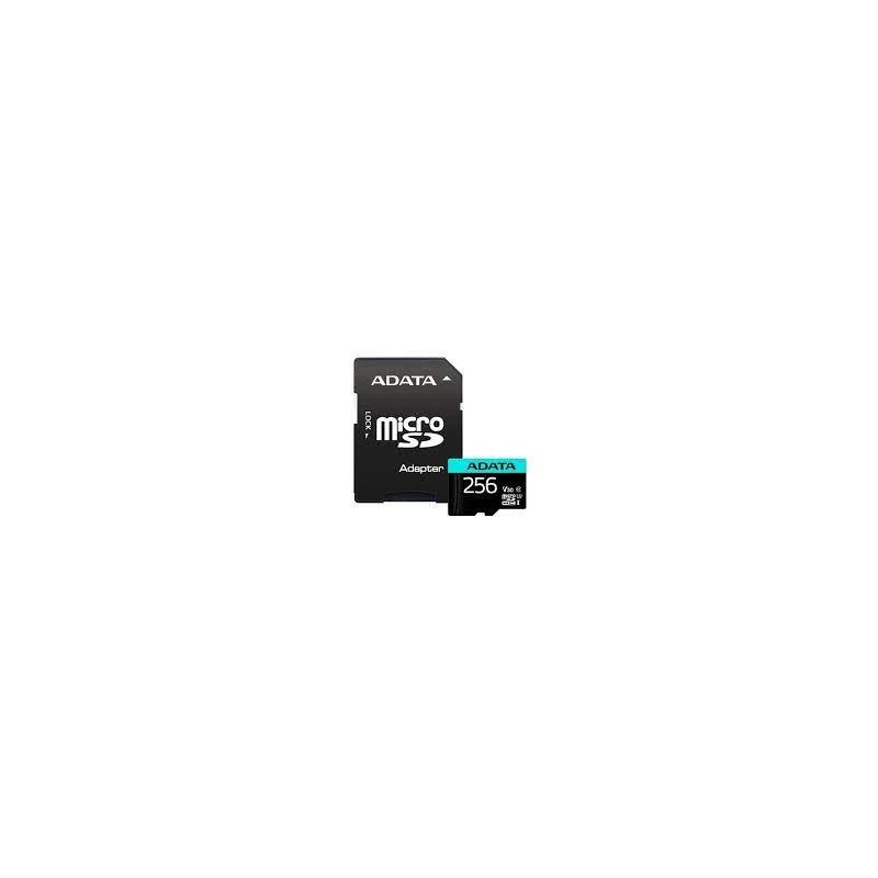 CARD MicroSDXC ADATA, 256GB, "AUSDX256GUI3V30SA2-RA1" (timbru verde 0.03 lei)