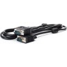 CABLU video SPACER, VGA (T) la VGA (T), 1.8m, cupru, ecranat, negru, "SPC-VGA-6" (timbru verde 0.8 lei)