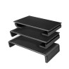 MASUTA TV LOGILINK, pt 1 TV/monitor plat, curbat, reglabila 420/470/520mm, 2xUSB3.0, 1xUSB-C, max 25 Kg, black, "BP0141"