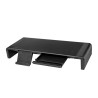 MASUTA TV LOGILINK, pt 1 TV/monitor plat, curbat, reglabila 420/470/520mm, 2xUSB3.0, 1xUSB-C, max 25 Kg, black, "BP0141"