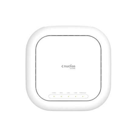 ACCESS POINT D-LINK wireless 1900Mbps dual band, Nuclias Cloud-Managed AC1900 Wave 2, 2 x 10/100/1000 Mbps RJ45, IEEE802.3at PoE