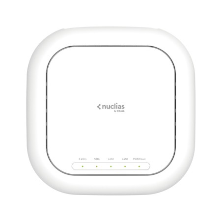 ACCESS POINT D-LINK wireless 2600Mbps dual band, Nuclias Cloud-Managed AC2600 Wave 2, 2 x 10/100/1000 Mbps RJ45, IEEE802.3at PoE