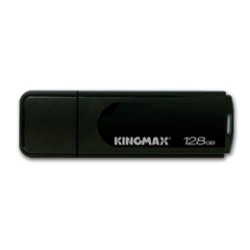 MEMORIE USB 2.0 KINGMAX 128 GB, cu capac, plastic, negru, "KM128GPA07B" (timbru verde 0.03 lei)