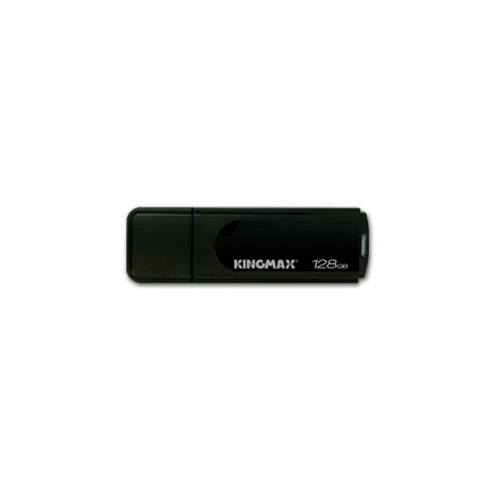 MEMORIE USB 2.0 KINGMAX 128 GB, cu capac, plastic, negru, "KM128GPA07B" (timbru verde 0.03 lei)