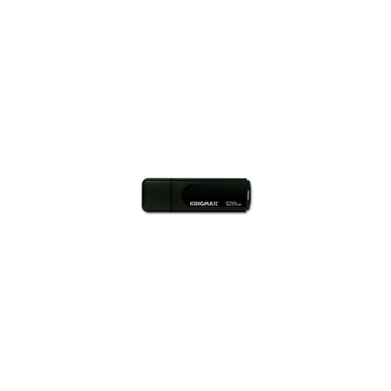 MEMORIE USB 2.0 KINGMAX 128 GB, cu capac, plastic, negru, "KM128GPA07B" (timbru verde 0.03 lei)