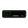 MEMORIE USB 2.0 KINGMAX 128 GB, cu capac, plastic, negru, "KM128GPA07B" (timbru verde 0.03 lei)