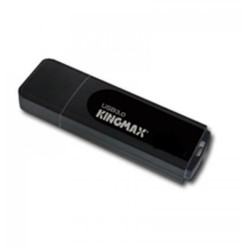 MEMORIE USB 3.2 Gen 1 KINGMAX  16 GB, cu capac, plastic, negru, "KM16GPB07B" (timbru verde 0.03 lei)