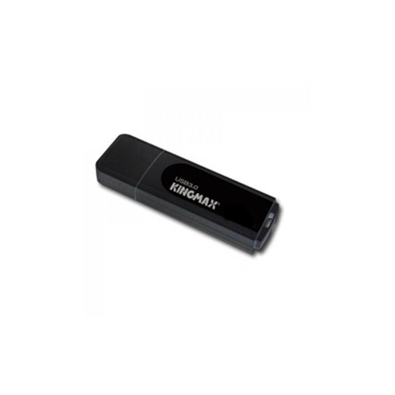 MEMORIE USB 3.2 Gen 1 KINGMAX 128 GB, cu capac, plastic, negru, "KM128GPB07B" (timbru verde 0.03 lei)