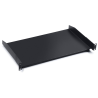 RAFT FIX SPACER 1U pentru rack 19", adancime 320mm, sarcina maxima 20Kg, vopsea antistatic, otel 1mm, black, "SPSF-1U320-BK"