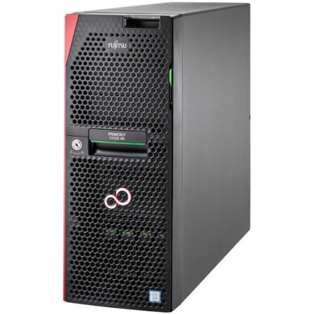 Fujitsu, VFY:T1334SC320IN, PY TX1330M4/F/RED. PSU kit,  XEON E-2234 4C/8T, 16Gb 2Rx8 2666Mhz , DVD-RW SM,ServerView SUITE DVDS,4
