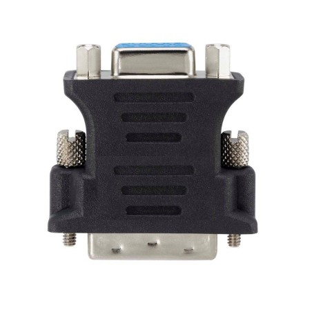 ADAPTOR video SPACER, DVI-I DL (T) la VGA (M), negru, "SPA-DVI-VGA" (timbru verde 0.08 lei)