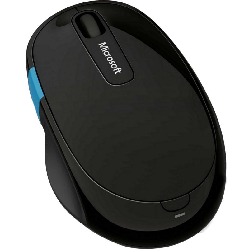 MOUSE MICROSOFT, "Sculpt Comfort", PC sau NB, wireless, Bluetooth, optic, 1000 dpi, butoane/scroll 4/1, , negru, "H3S-00001" (ti