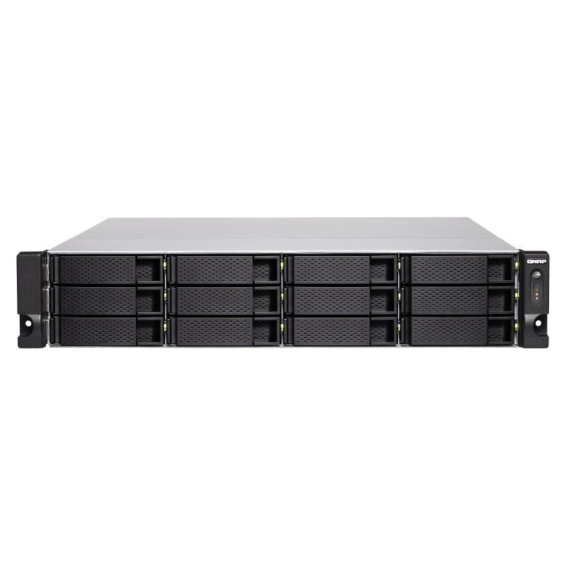 NAS STORAGE RACKST 12BAY 2U RP/TS-1283XU-RP-E2124-8G QNAP, "TS-1283XU-RP-E2124-8G" (timbru verde 11 lei)