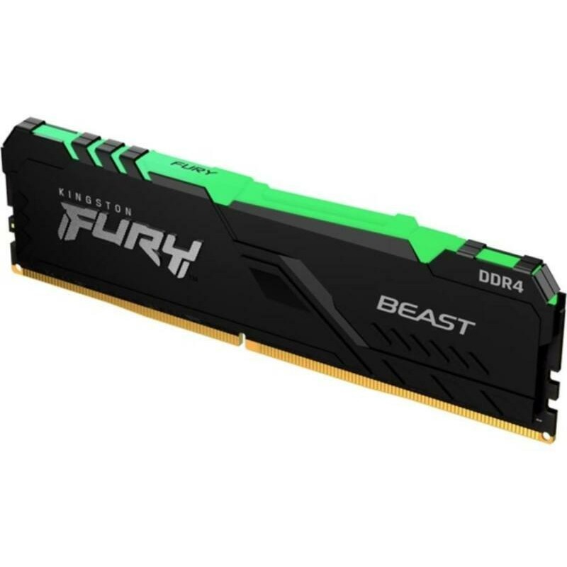 Memorie DDR Kingston - gaming DDR4 16 GB, frecventa 3200 MHz, 1 modul, radiator, "KF432C16BB1A/16"
