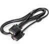 CABLU video SPACER, VGA (T) la VGA (T), 1.8m, cupru, ecranat, negru, "SPC-VGA-6" (timbru verde 0.8 lei)