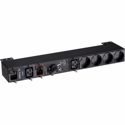 Eaton HotSwap Maintenance Bypass MBP 16A, pentru sisteme UPS pana la 3kVA, intrare IEC-C20, iesire IEC-C19 16A, 4 iesiri DIN/Sch
