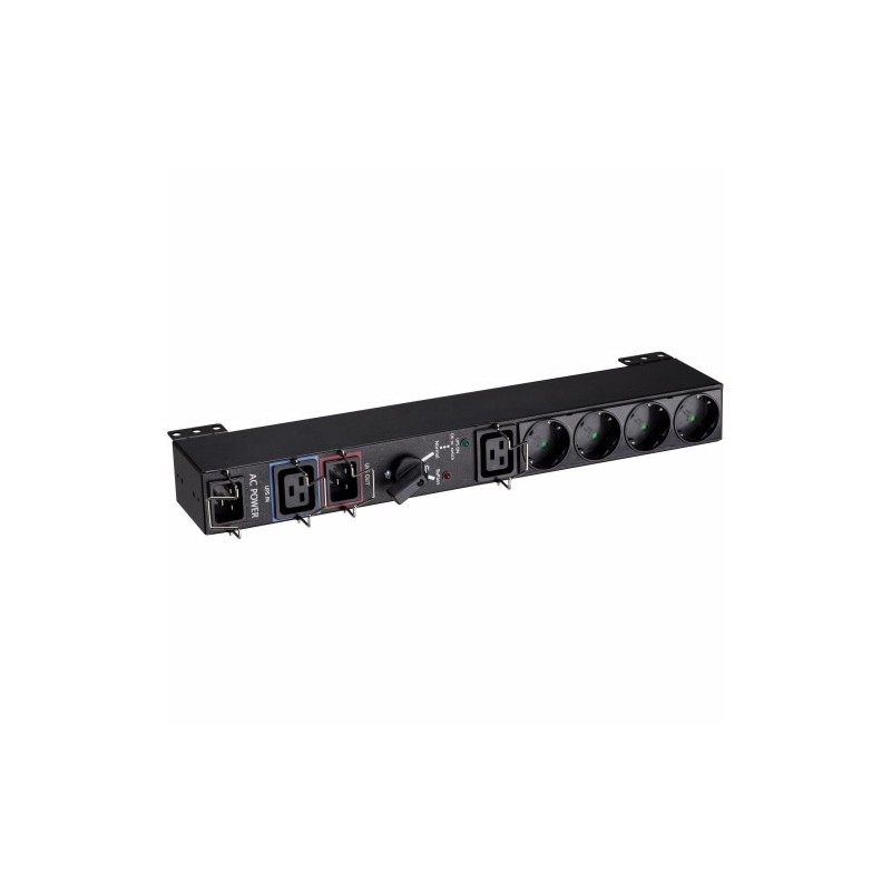 Eaton HotSwap Maintenance Bypass MBP 16A, pentru sisteme UPS pana la 3kVA, intrare IEC-C20, iesire IEC-C19 16A, 4 iesiri DIN/Sch