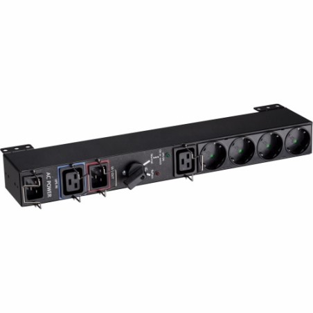 Eaton HotSwap Maintenance Bypass MBP 16A, pentru sisteme UPS pana la 3kVA, intrare IEC-C20, iesire IEC-C19 16A, 4 iesiri DIN/Sch