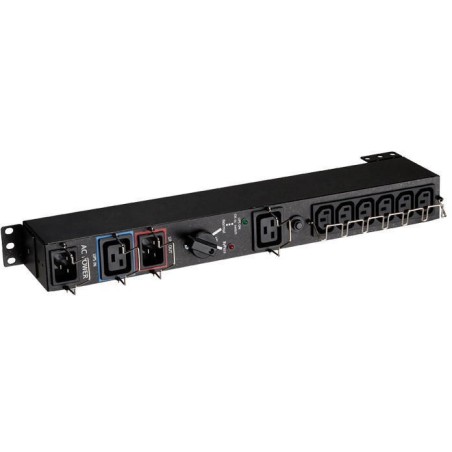 Eaton HotSwap Maintenance Bypass MBP 16A, pentru sisteme UPS pana la 3kVA, intrare IEC-C20, iesire IEC-C19 16A, 6 iesiri IEC-C13