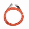 CABLU FIBRA OPTICA duplex multimode,  1m, conectori ST-SC, bulk, Gembird "CFO-STSC-OM2-1M" - Lichidare stoc