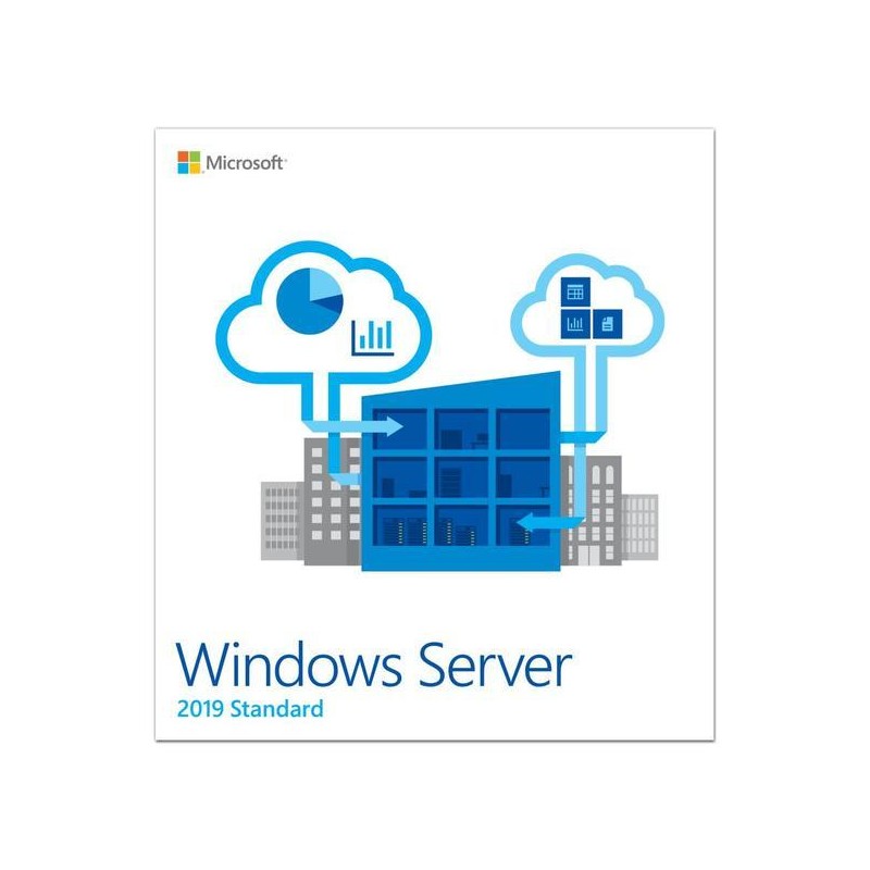 Windows Server Std 2019 English 1pkDSP OEI 16CrNoMedia/NoKey(POSOnly)AddLic, "P73-07926"