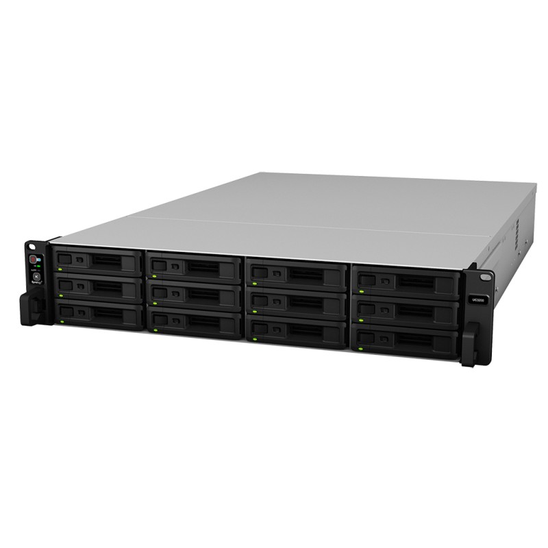 Unified Controller UC3200, Rack Format, Xeon D-1521, 8GB DDR4, 12 Drive Bays 3.5" SAS HDD / 2.5" SAS HDD/SSD, Maximum Internal R