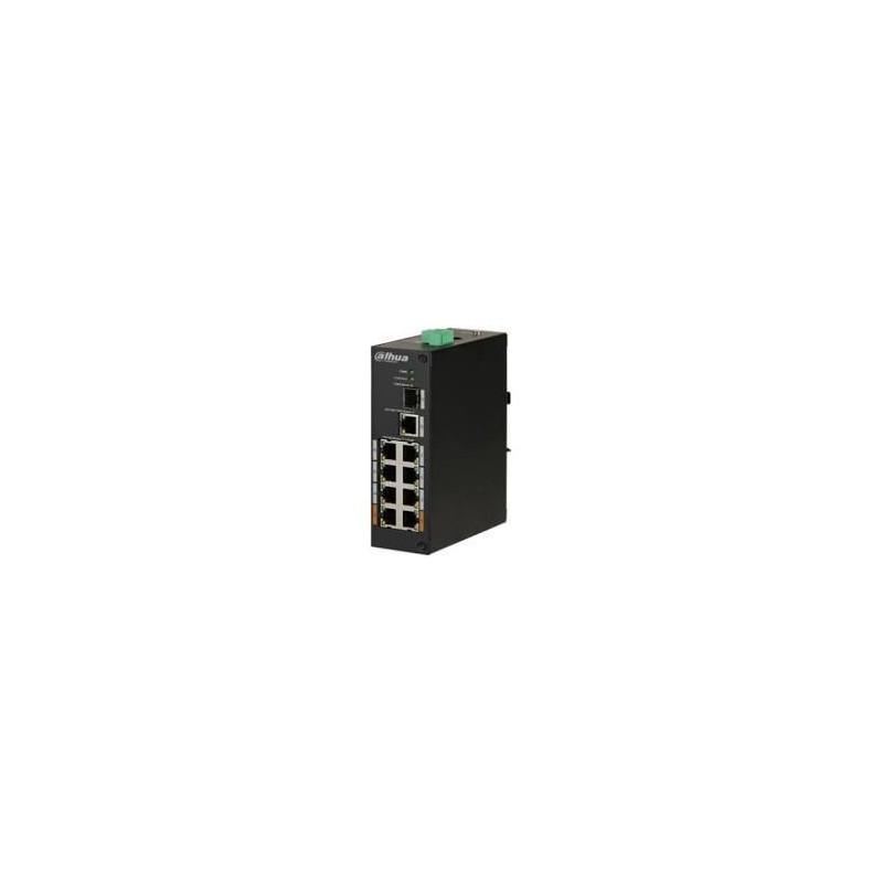 SWITCH. PoE Dahua, port Gigabit x 9, SFP SFP x 1, "PFS3110-8ET-96-V2" (timbru verde 2 lei)